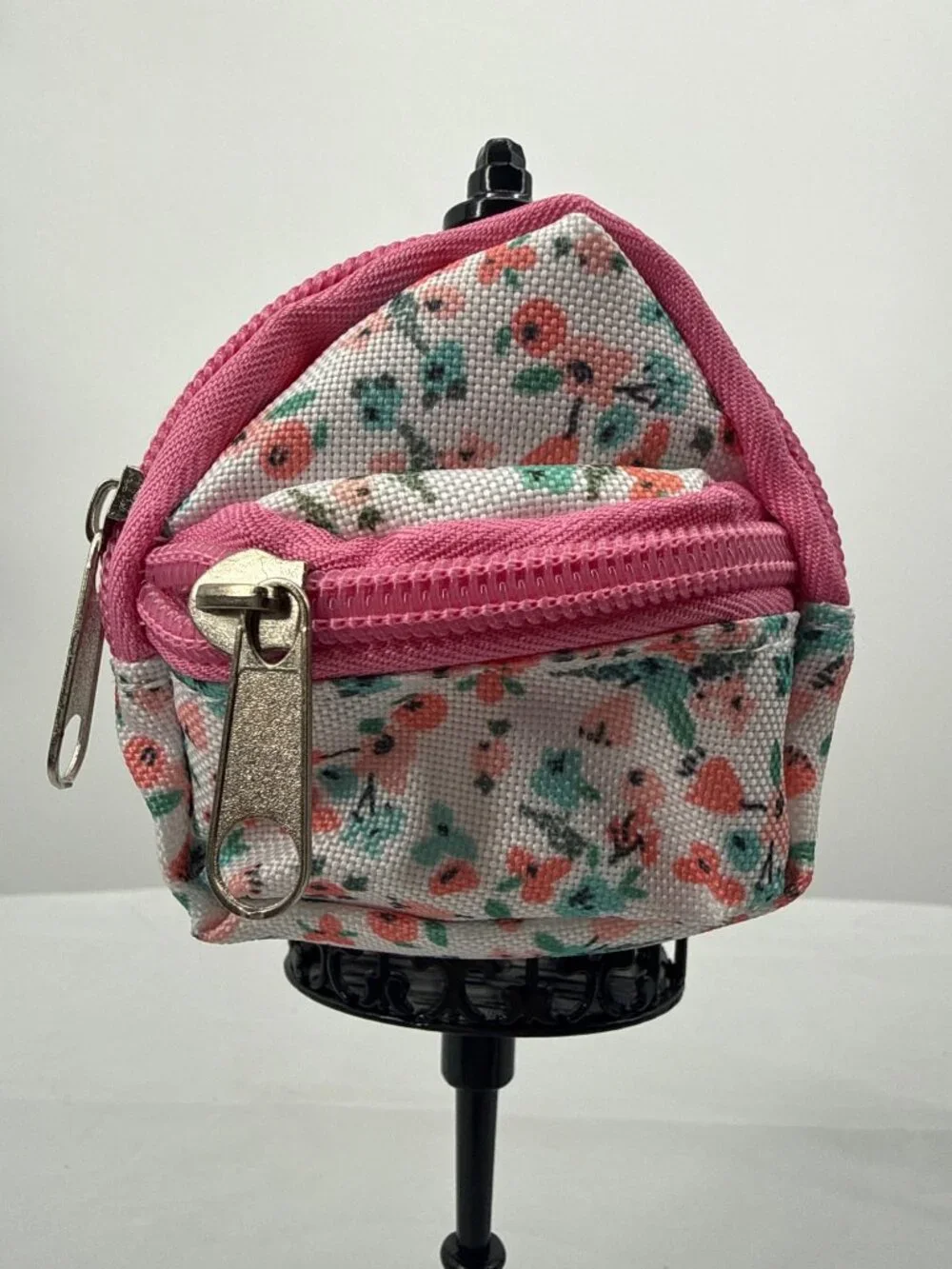 Mini Floral Doll Backpack Keychain Pouch Coquette Aesthetic Tiny Coin Purse